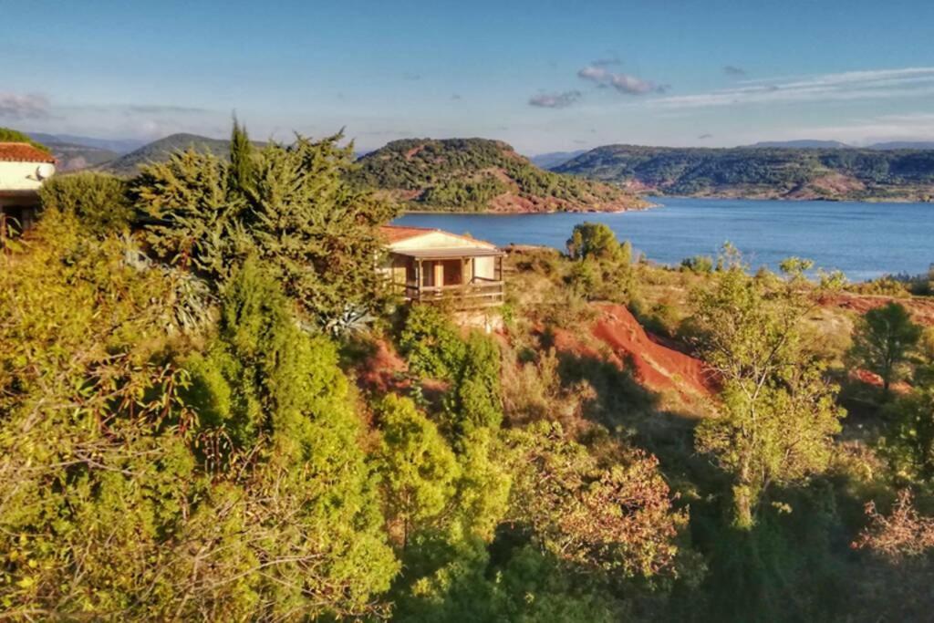 Studio 32M2 - Dans Propriete Avec Vue Imprenable Sur Le Lac Du Salagou Liausson Exterior photo