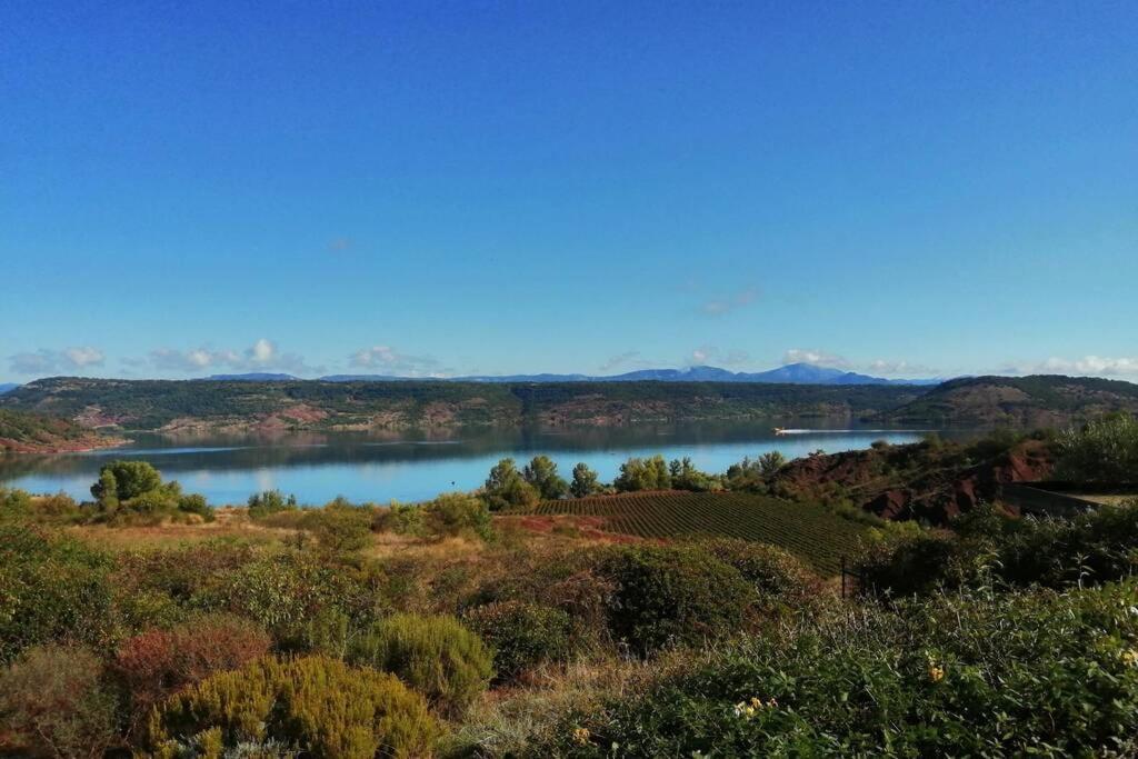 Studio 32M2 - Dans Propriete Avec Vue Imprenable Sur Le Lac Du Salagou Liausson Exterior photo