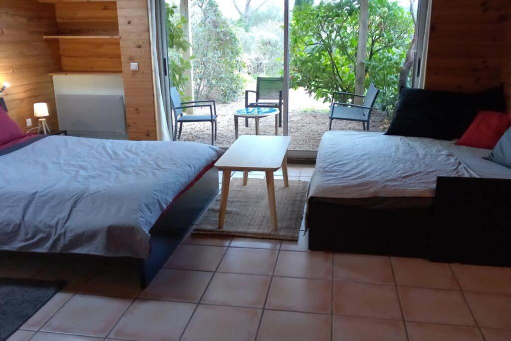 Studio 32M2 - Dans Propriete Avec Vue Imprenable Sur Le Lac Du Salagou Liausson Exterior photo